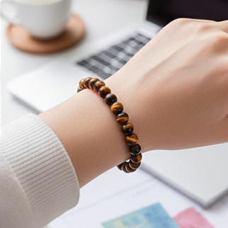 Náramok z tigrieho oka – sila odvahy a sebavedomia