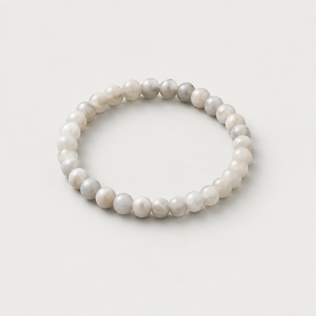 Grey agate bracelet preview