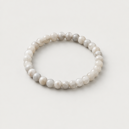 Grey agate bracelet preview